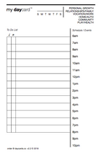 the daycards 400-card pack - the basic daycard (D1-400)