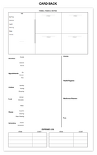the 5x8 familycard™ template - .pdf version : print/make your own! (F1-E)