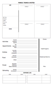 the momcard™ template - .pdf version : print/make your own! (M1-E)