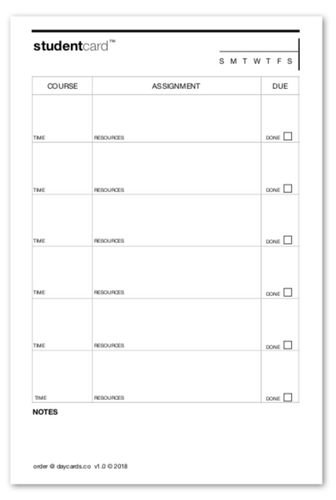 the studentcard™ 400-card pack - the basic studentcard™ (S1-400)