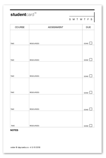 the studentcard™ 400-card pack - the basic studentcard™ (S1-400)